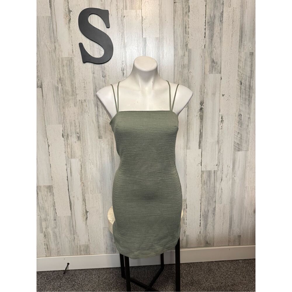 H&M green dress